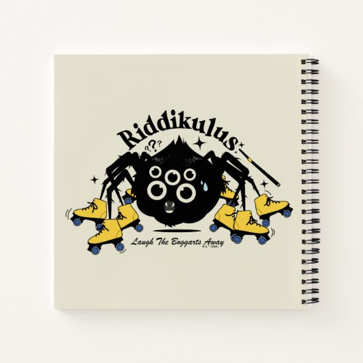Riddikulus - Lach de Boggarts weg Notitieboek (Achterkant)