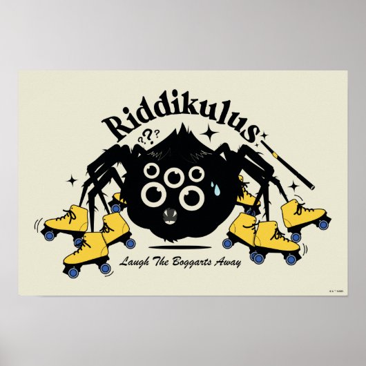 Riddikulus - Lach de Boggarts weg Poster (Voorkant)