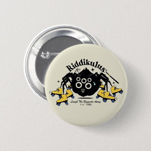 Riddikulus - Lach de Boggarts weg Ronde Button 5,7 Cm (Voorkant /achterkant)