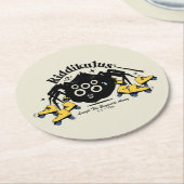 Riddikulus - Lach de Boggarts weg Ronde Kartonnen Onderzetter (Gebogen)