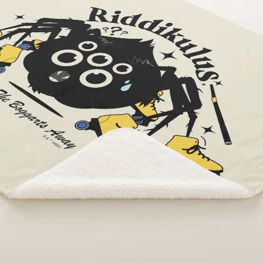 Riddikulus - Lach de Boggarts weg Sherpa Deken (3/4)