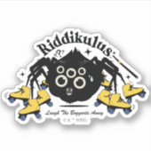 Riddikulus - Lach de Boggarts weg Sticker (Voorkant)