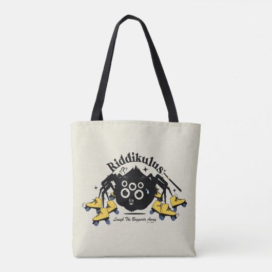 Riddikulus - Lach de Boggarts weg Tote Bag (Achterkant)