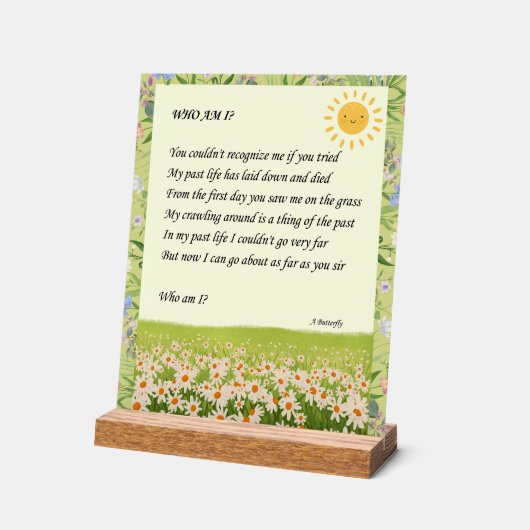 Riddle Art Acryl Bord (Hoek)