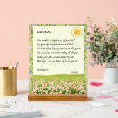 Riddle Art Acryl Bord (Huwelijk)