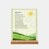 Riddle Art Acryl Bord (Voorkant)