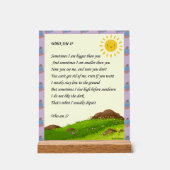 Riddle Art Acryl Bord (Voorkant)