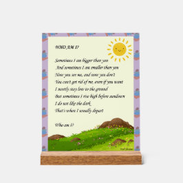 Riddle Art Acryl Bord