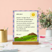 Riddle Art Acryl Bord (Huwelijk)