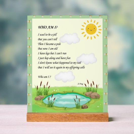 Riddle Art Acryl Bord (Neutraal)