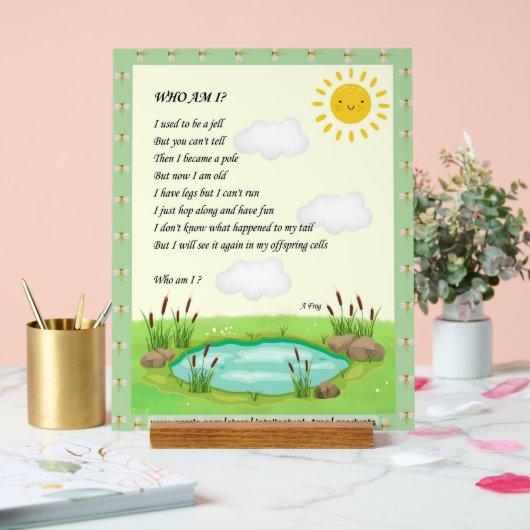 Riddle Art Intellectual_4me  Acryl Bord (Huwelijk)