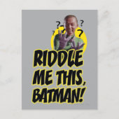 Riddle me deze Batman Briefkaart (Voorkant)