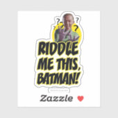 Riddle me deze Batman Sticker (Vel)