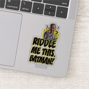 Riddle me deze Batman Sticker