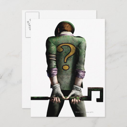 Riddler 2 briefkaart (Voorkant / Achterkant)