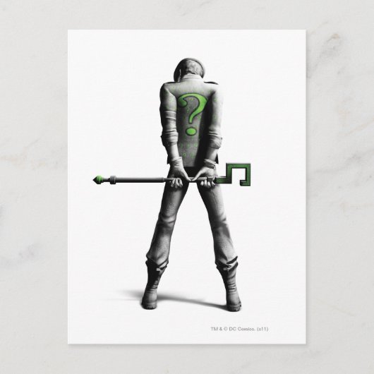 Riddler Briefkaart (Voorkant)