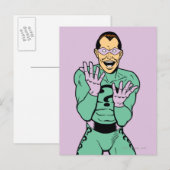 Riddler Briefkaart (Voorkant / Achterkant)