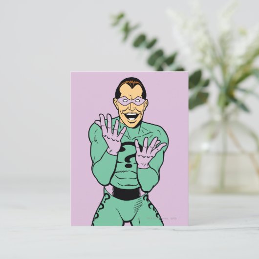 Riddler Briefkaart (Staand voorkant)