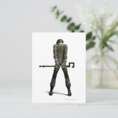 Riddler-kleur Briefkaart (Staand voorkant)