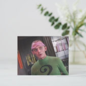 Riddler - Niet gemaskeerd 2 Briefkaart (Staand voorkant)