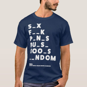 Riddles met dubbelzinnige termen: Geniet van films T-shirt