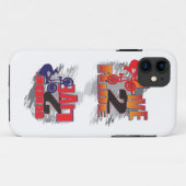 Ride 2 Live BMX Biker Case-Mate iPhone Case (Achterkant (horizontaal))