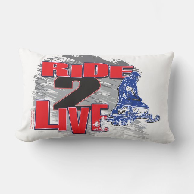 Ride 2 Live Kussen (Voorkant)