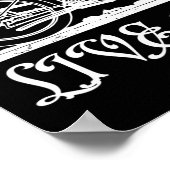 RIDE 2 LIVE LIVE 2 RIDE inspirerend biker gift Poster (Hoek)