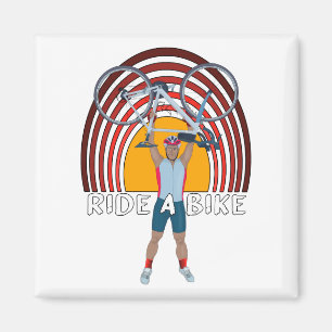 Ride a Bike Magneet