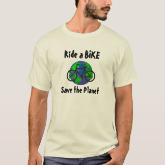 Ride a Bike.. Red de planeet! T-shirt