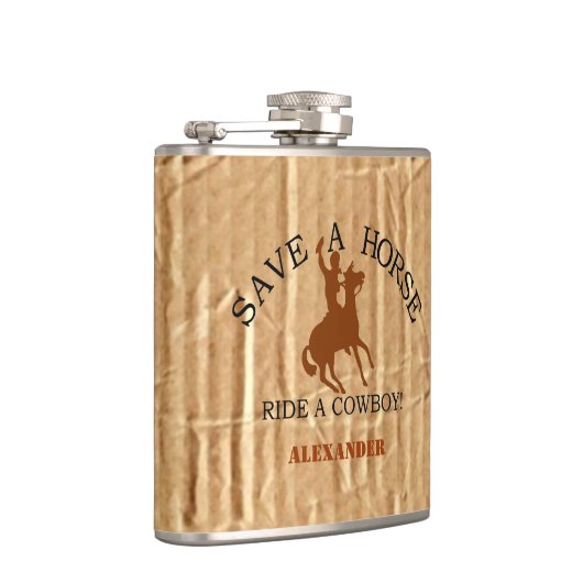 Ride A Cowboy- Heupfles (Rechts)