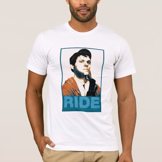 Ride a MF Bike T-shirt (Voorkant)