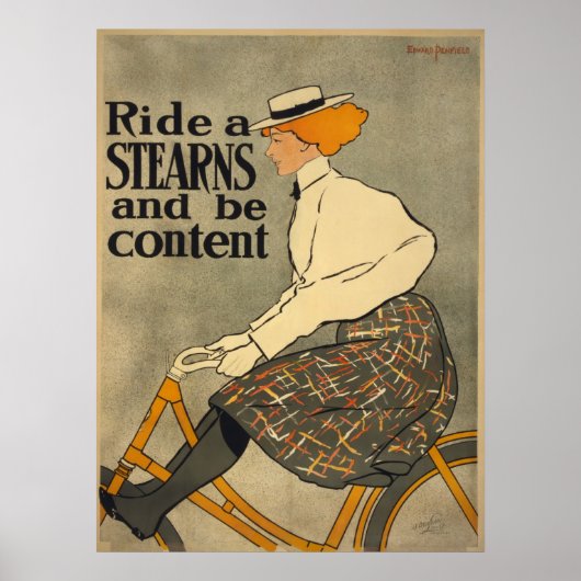 Ride a Stearns Poster (Voorkant)