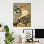 Ride a Stearns Poster (Thuiskantoor)