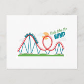 Ride-achtige wind briefkaart (Voorkant)