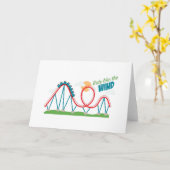 Ride-achtige wind kaart (Gele Bloem)