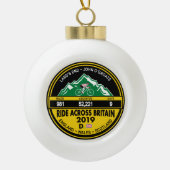 RIDE ACROSS BRITAIN 2019 TREE BALL ORNAMENT (Voorkant)