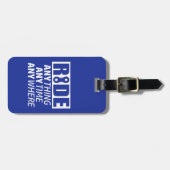 Ride, alles, altijd, overal bagagelabel (Voorkant horizontaal)