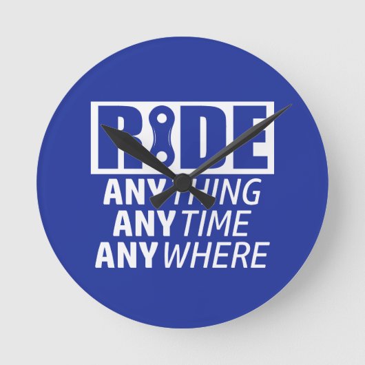 Ride, alles, altijd, overal ronde klok (Voorkant)