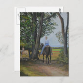 Ride Along Original Art Briefkaart (Voorkant / Achterkant)