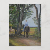 Ride Along Original Art Briefkaart (Voorkant)