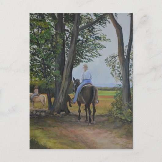 Ride Along Original Art Briefkaart (Voorkant)