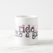 Ride als een meisje koffiemok (Center)