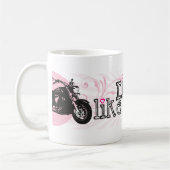 Ride als een meisje koffiemok (Links)