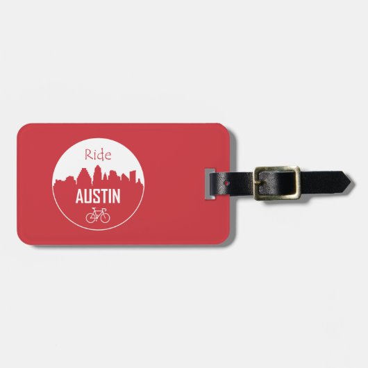 Ride Austin Bagagelabel (Voorkant horizontaal)