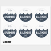 Ride Baltimore Ronde Sticker (Vel)