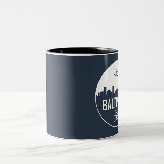 Ride Baltimore Tweekleurige Koffiemok (Center)