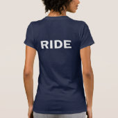 RIDE Band Names T-shirt (Achterkant)