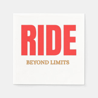 Ride Beyond Limits – Motivational Biker Typography Servet