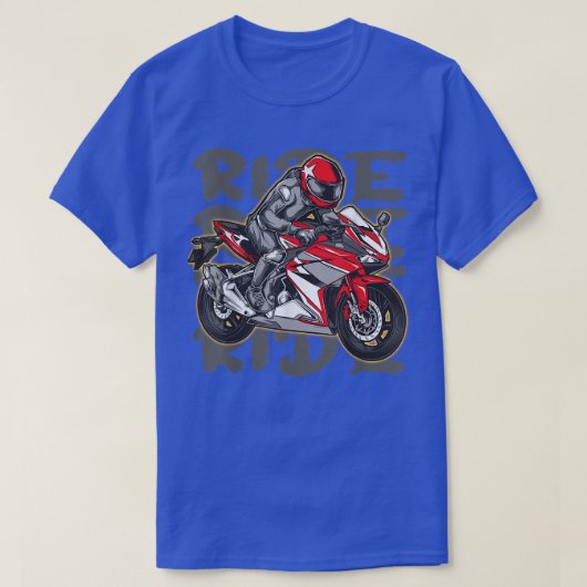 Ride Bike  Racer Speed Sport Lover Ra T-shirt (Design voorkant)